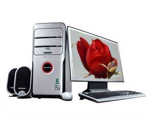 品质保证，9成新联想品牌机搭配21.6寸液晶显示器超值出售